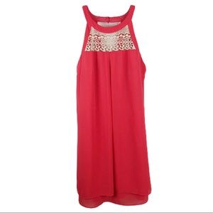 A. BYER Coral Summer Dress